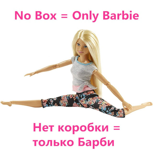 Barbie Newest Girl Toys 22-point articulated wrist 30cm Barbie Doll Limitless Movement Fans Collection Yoga Modeling Brinquedos