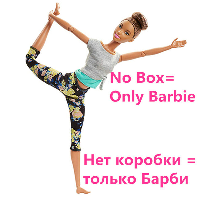 Barbie Newest Girl Toys 22-point articulated wrist 30cm Barbie Doll Limitless Movement Fans Collection Yoga Modeling Brinquedos