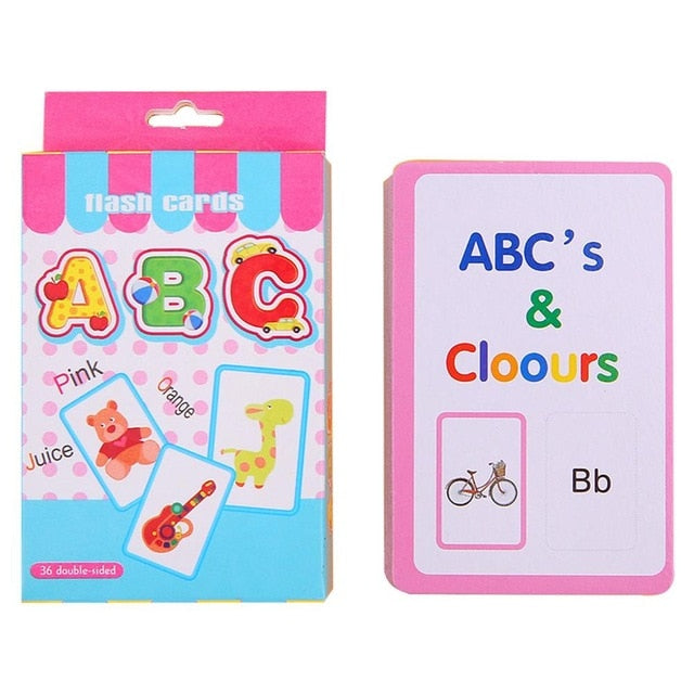 Kids Recognition Color Animal Shape Teaching Card Montessori Toys Early Learning Educational Toys for Children Christmas Gifts