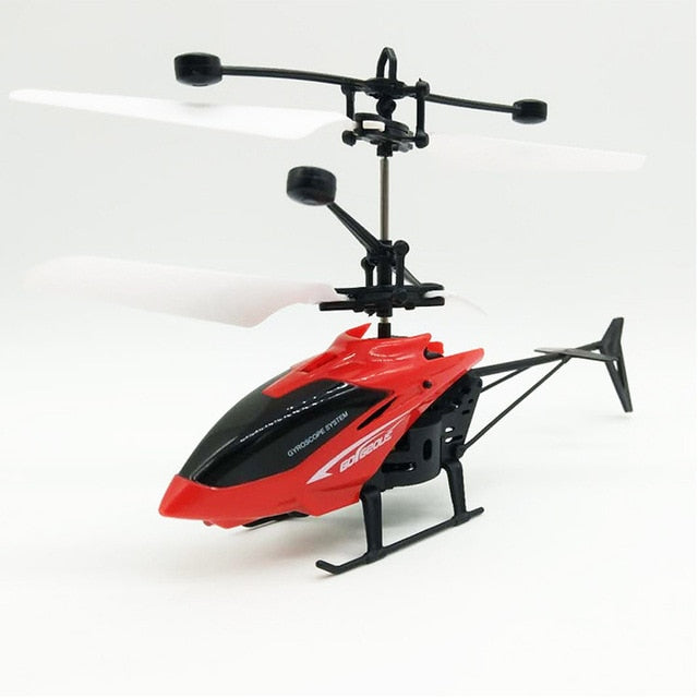 Mini RC Drone Flying RC Helicopter Aircraft Suspension Induction Helicopter Kids Toy LED Light Remote Control Toys for Children