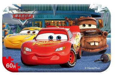 Marvel  Avengers Spiderman Cars Disney Pixar Cars 2 Cars 3 Puzzle Toy Children Wooden Jigsaw Puzzles Toys for Children Gift