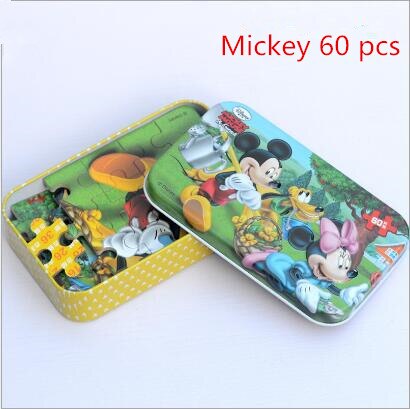 Marvel  Avengers Spiderman Cars Disney Pixar Cars 2 Cars 3 Puzzle Toy Children Wooden Jigsaw Puzzles Toys for Children Gift