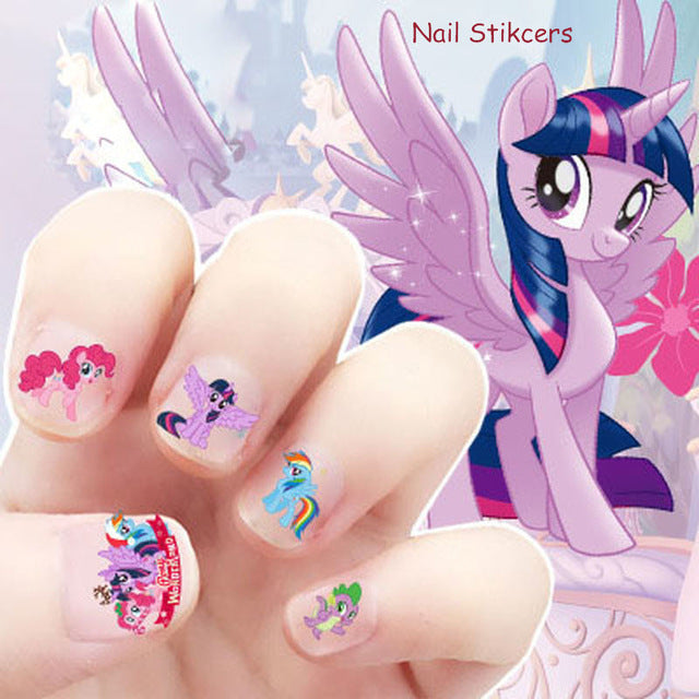 Disney Frozen Elsa Anna Makeup Toys Nail Sticker Disney Princess Sofia Snow White Mickey Minnie Kids Sticker for Girls Gift