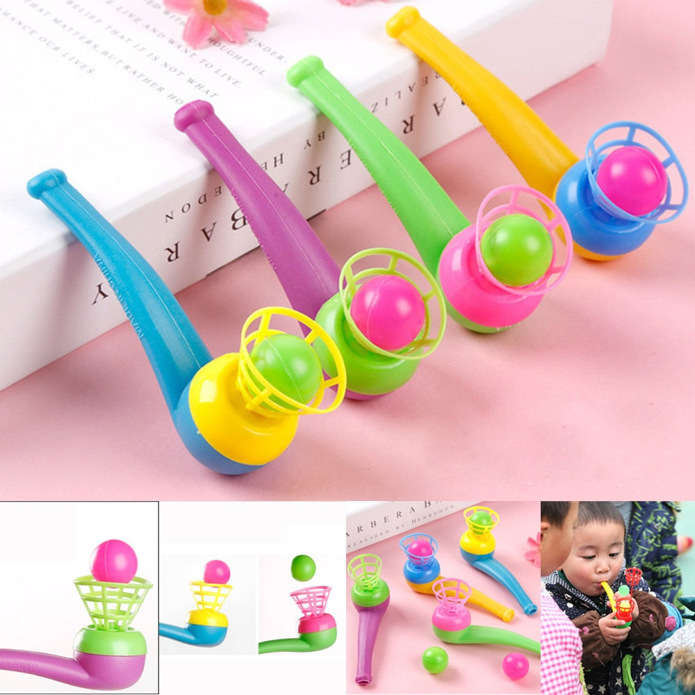 Blow Pipe & Balls - Pinata Toy Loot/Party Bag Fillers Wedding/Kids