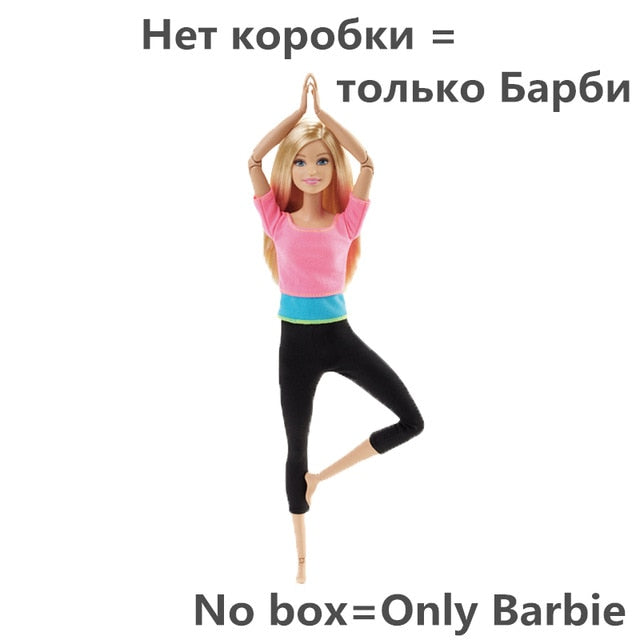 Barbie Newest Girl Toys 22-point articulated wrist 30cm Barbie Doll Limitless Movement Fans Collection Yoga Modeling Brinquedos