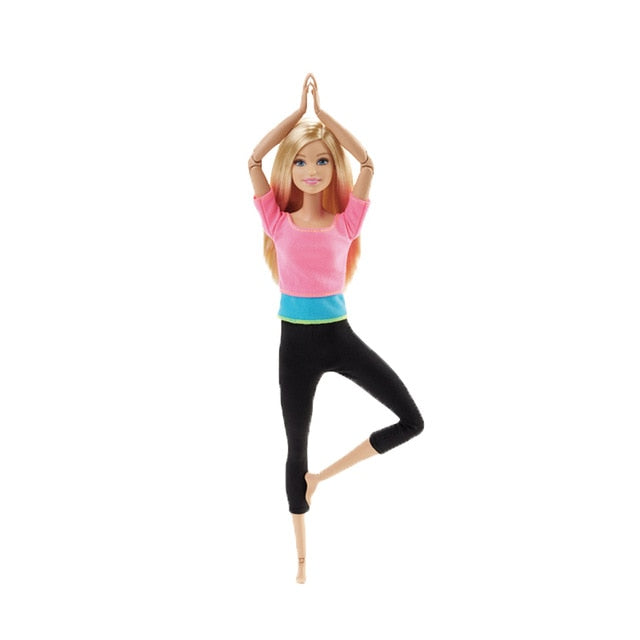 Barbie Newest Girl Toys 22-point articulated wrist 30cm Barbie Doll Limitless Movement Fans Collection Yoga Modeling Brinquedos