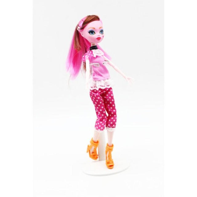 High Quality Fasion Dolls Draculaura/Clawdeen Wolf/ Frankie Stein / Black WYDOWNA Spider Moveable Body Girls Toys Gift