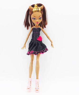 High Quality Fasion Dolls Draculaura/Clawdeen Wolf/ Frankie Stein / Black WYDOWNA Spider Moveable Body Girls Toys Gift