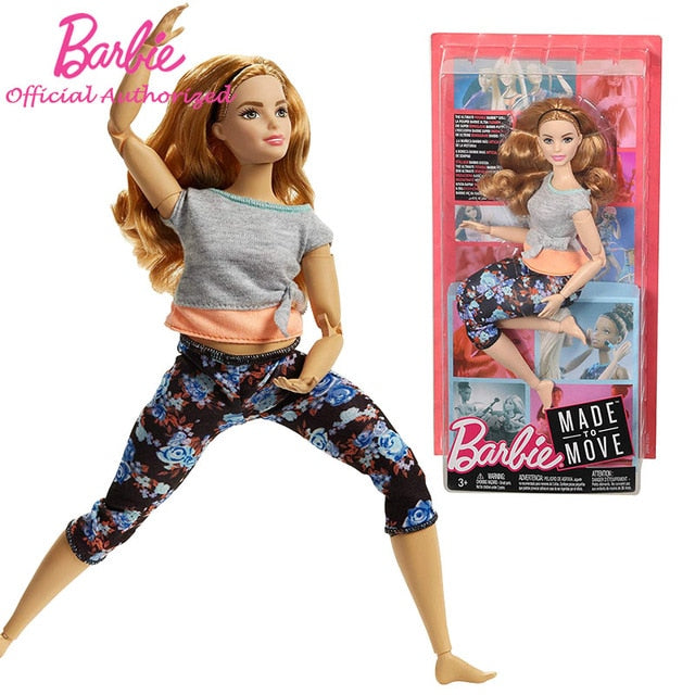 Barbie Newest Girl Toys 22-point articulated wrist 30cm Barbie Doll Limitless Movement Fans Collection Yoga Modeling Brinquedos