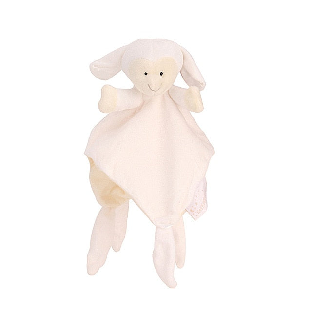 Soft Baby Toys 0-12 Months Appease Towel Soothe Sleeping Animal Blankie Towel Educative newborn Baby Rattles Mobile Stroller Toy