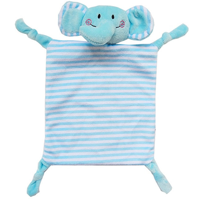 Soft Baby Toys 0-12 Months Appease Towel Soothe Sleeping Animal Blankie Towel Educative newborn Baby Rattles Mobile Stroller Toy