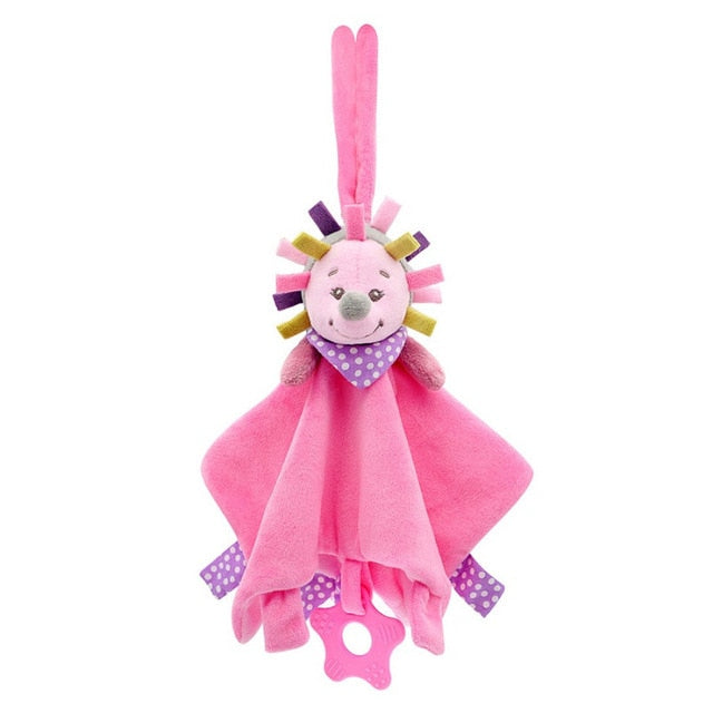 Soft Baby Toys 0-12 Months Appease Towel Soothe Sleeping Animal Blankie Towel Educative newborn Baby Rattles Mobile Stroller Toy