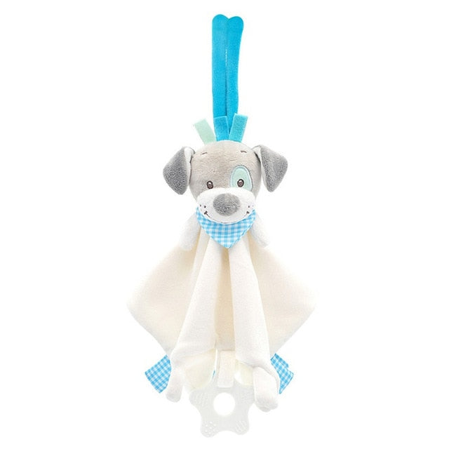 Soft Baby Toys 0-12 Months Appease Towel Soothe Sleeping Animal Blankie Towel Educative newborn Baby Rattles Mobile Stroller Toy