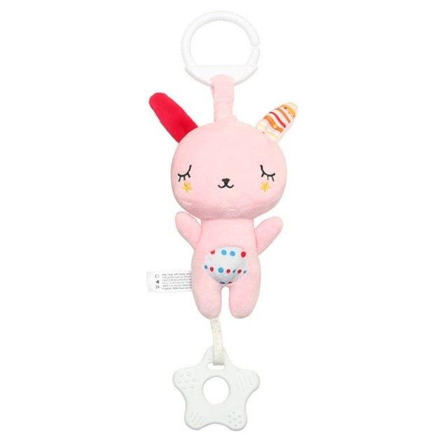 Soft Baby Toys 0-12 Months Appease Towel Soothe Sleeping Animal Blankie Towel Educative newborn Baby Rattles Mobile Stroller Toy