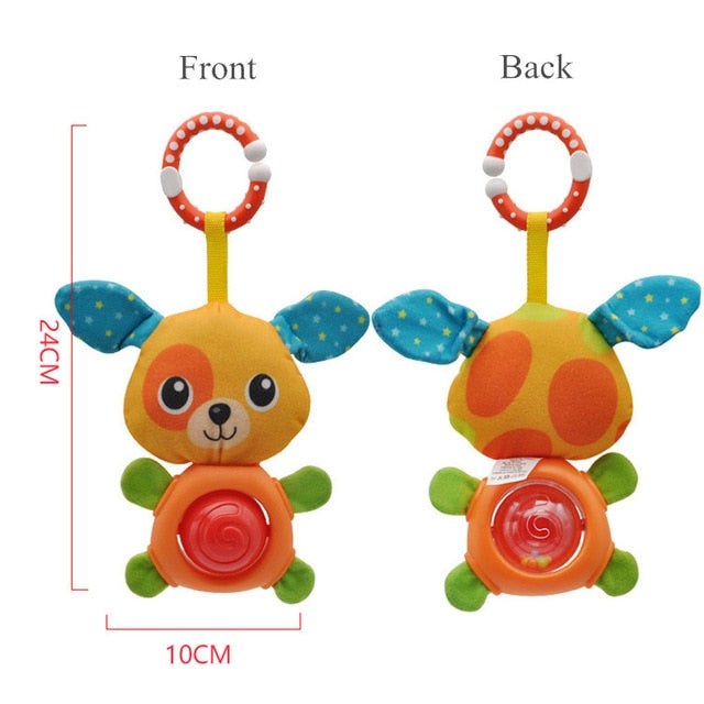 Soft Baby Toys 0-12 Months Appease Towel Soothe Sleeping Animal Blankie Towel Educative newborn Baby Rattles Mobile Stroller Toy