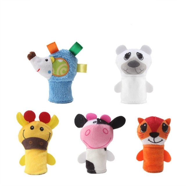 Soft Baby Toys 0-12 Months Appease Towel Soothe Sleeping Animal Blankie Towel Educative newborn Baby Rattles Mobile Stroller Toy