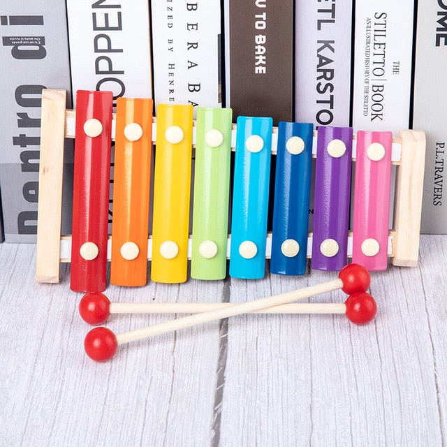 Baby Toys Wooden Toys For Baby 0-12 Months Music Color Digital Cognition Early Educational Toys Tranining Kids Toddler Toys