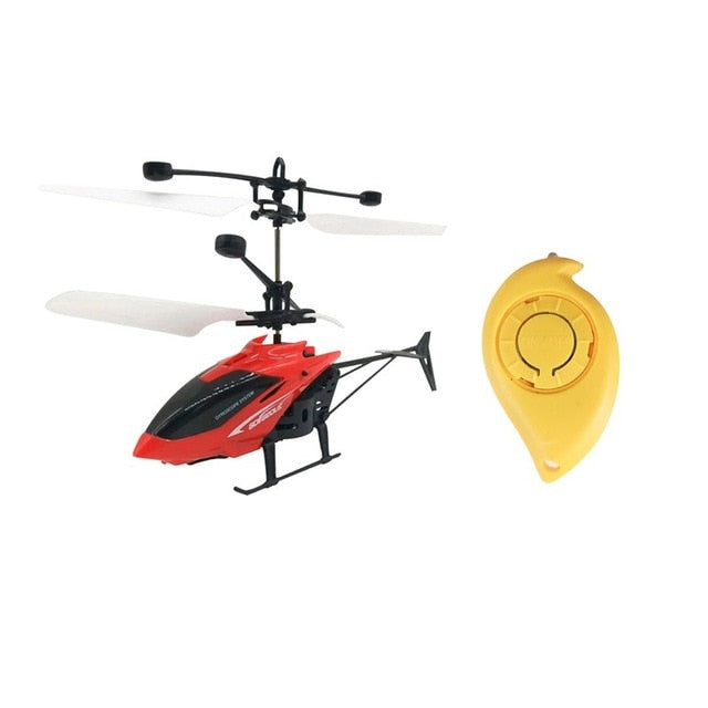 Mini RC Drone Flying RC Helicopter Aircraft Suspension Induction Helicopter Kids Toy LED Light Remote Control Toys for Children