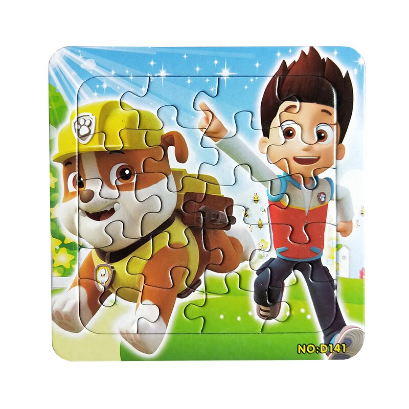 Huilong Jamie Whitney Puzzle Famous Cartoon Educational Toy For Children Digital Paper  Kid Toys Difficult Puzzle Kids Puzzle