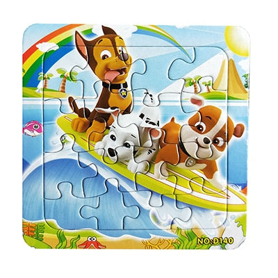 Huilong Jamie Whitney Puzzle Famous Cartoon Educational Toy For Children Digital Paper  Kid Toys Difficult Puzzle Kids Puzzle