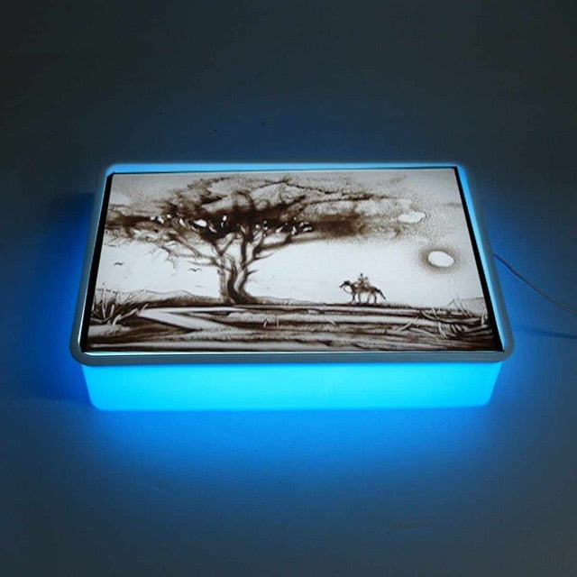 Educational Toys Sand Table Training Special Parent-Child Kindergarten Lighting Sand Painting Children's Toys
