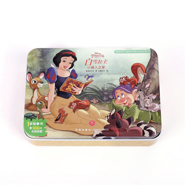 100 pieces wooden puzzle animal cartoon puzzles wood Jigsaw baby child early educational toys