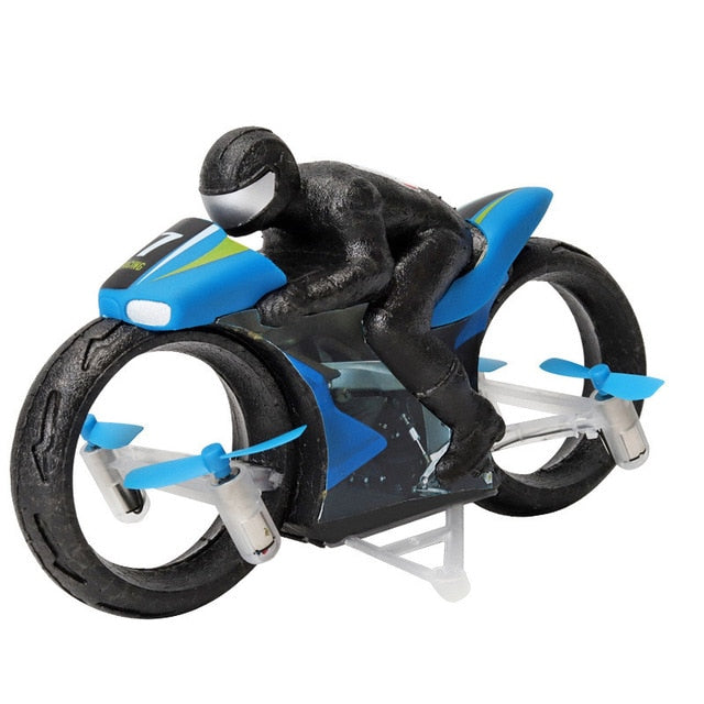 RC Drone Flying Motorcycle drone Ground & Flight Dual Mode Flying motorbike Remote Control Car quadcopter kids toys gifts