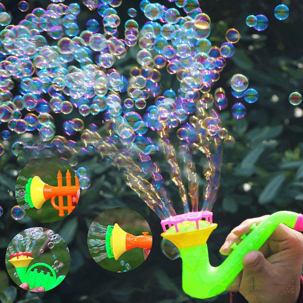 Summer Fun Bubble Creative Multi-Hole Trumpet Water Soap Blowing Bubbles Outdoor Kids Children Toy gifts New