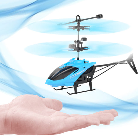 RC Helicopter Mini RC Drone Flying Infraed Induction Helicopter Aircraft Dron Quadcopter Kids Toy Remote Control Outdoor Toys
