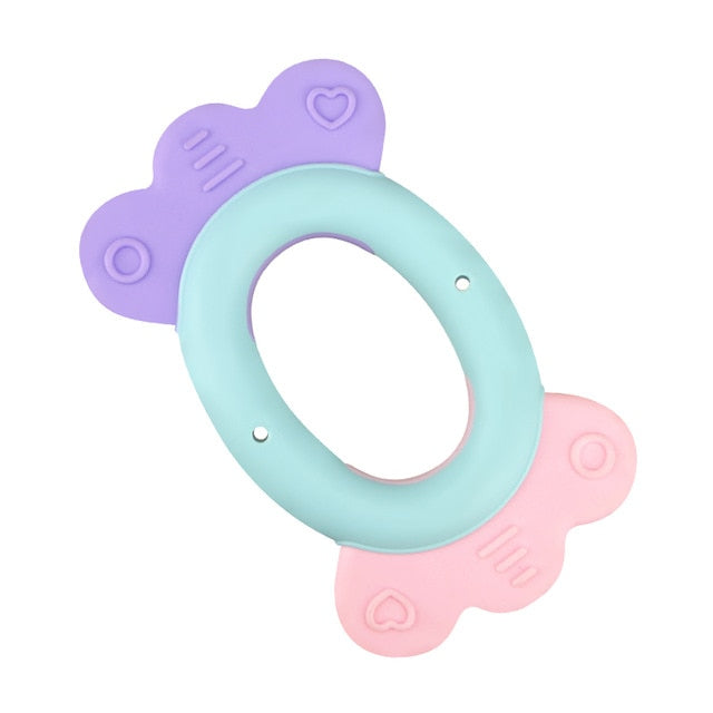 0-12 Months Baby Grasp Rattles Toy Rubber Cartoon Mobiles Teether Toys Newborn Plastic Music Hand Jingle Shaking Bells Hammer