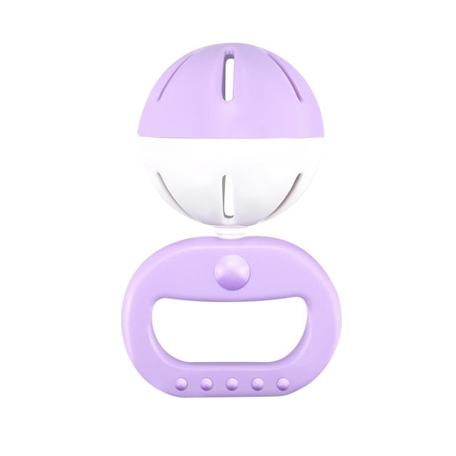 0-12 Months Baby Grasp Rattles Toy Rubber Cartoon Mobiles Teether Toys Newborn Plastic Music Hand Jingle Shaking Bells Hammer
