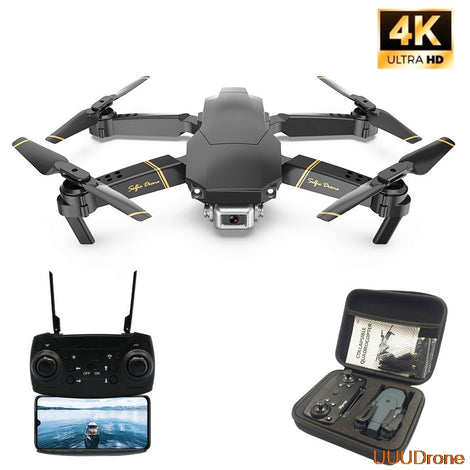 E60 RC Drone with 4K HD Camera FPV WIFI Altitude Hold Function Selife Dron Folding Quadcopter Vs E58 E520 SG106 M69 Drones