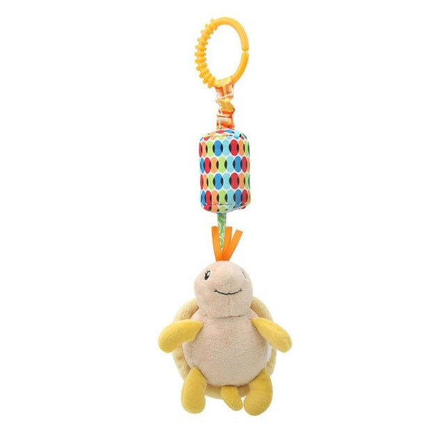 Bbay Toys Hanging Plush Baby Toy Rattle Lovely Cartoon Animal Bell Newborn Stroller Accessories Baby Toys