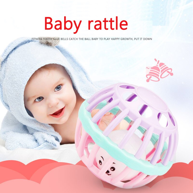 Infants Baby Rattles Toys children Early childhood education hand grasping ball rattle newborn baby 0-1 years old can bite