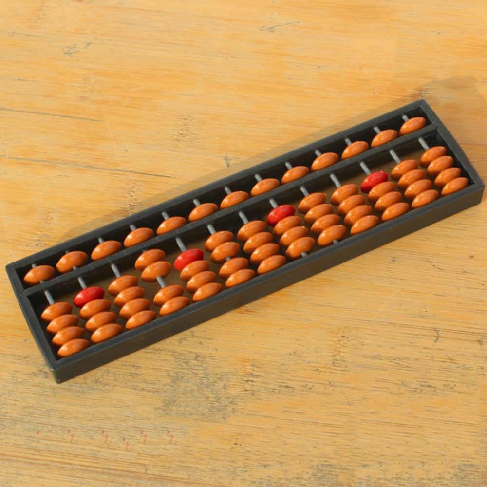 Hot Sale 13 Digits Arithmetic Tool Kid's Math Learn Aid Calculate Infant Abacus Toys for Early Education Baby Toys