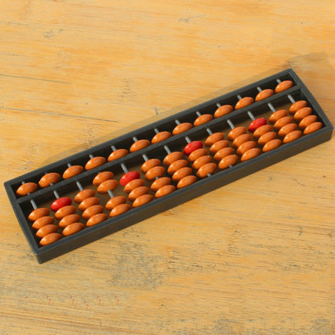 Hot Sale 13 Digits Arithmetic Tool Kid's Math Learn Aid Calculate Infant Abacus Toys for Early Education Baby Toys