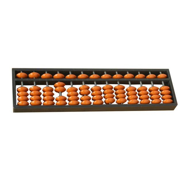 Hot Sale 13 Digits Arithmetic Tool Kid's Math Learn Aid Calculate Infant Abacus Toys for Early Education Baby Toys