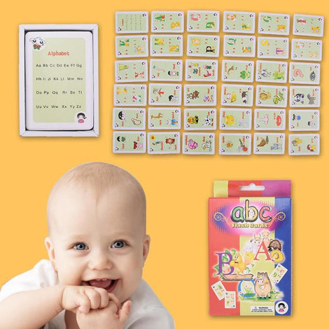 Children Recognition Color Animal Shape Teaching Card Educational Toys Kids 123 numerals Learning Card  Early Educational Card