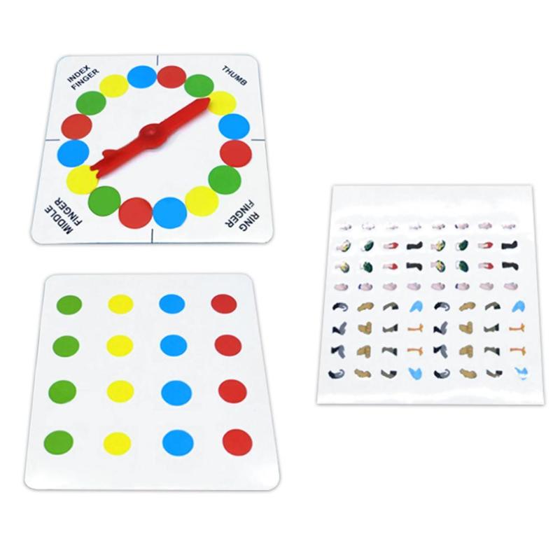 Funny Finger Dance on Fingers Parent-Child Toys Board Game Props Learning  Education Color  Shape for the party fun prop
