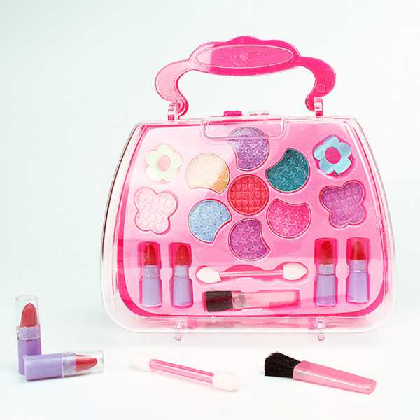 Children's Non-Toxic Lollipop Cosmetics Beauty Toys ABS Material Fashion Pretend Play Girls Princess Makeup Box Sets