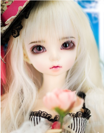1/4bjd puppe Chloe Mio Celine Rendia Risse Mirwen Rena Nackt baby ohne make-up