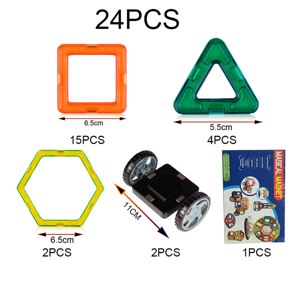 21-89pcs Big Size DIY Magnetic Blocks Magnetic Constructor Kids Magnet Designer For Children Gift Educational Toys For Boys Girl