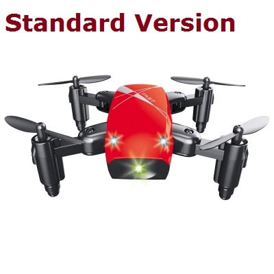 AEOFUN S9HW Mini Drone With Camera HD S9 No Camera Foldable RC Quadcopter Altitude Hold Rc Copter WiFi FPV Micro Pocket Dron New