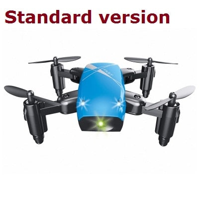 AEOFUN S9HW Mini Drone With Camera HD S9 No Camera Foldable RC Quadcopter Altitude Hold Rc Copter WiFi FPV Micro Pocket Dron New