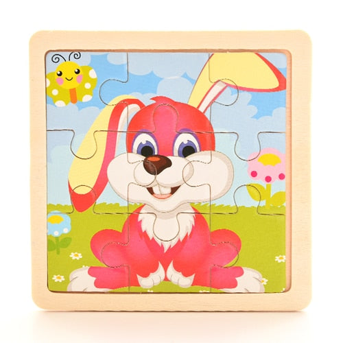 1PCS 3D Paper Jigsaw Puzzles for Children Kids Toys   Baby  Educational Puzles