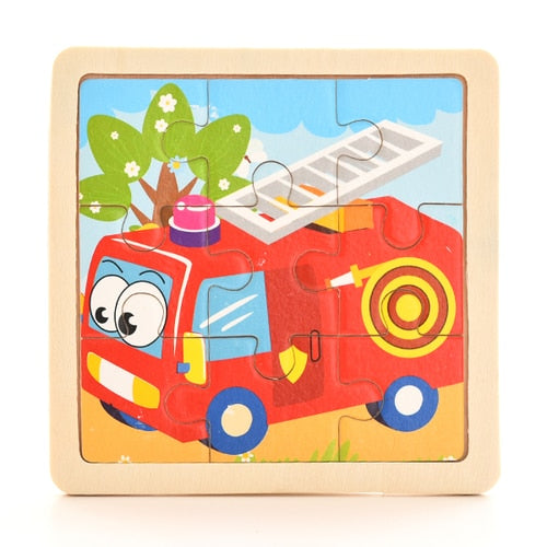 1PCS 3D Paper Jigsaw Puzzles for Children Kids Toys   Baby  Educational Puzles
