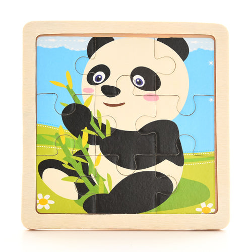 1PCS 3D Paper Jigsaw Puzzles for Children Kids Toys   Baby  Educational Puzles