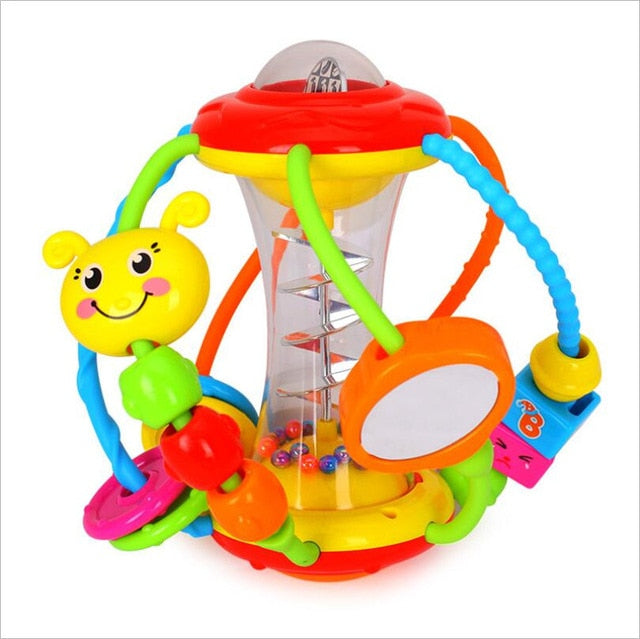Baby Toys Activity Ball Baby Toys 0 12 Months Baby Rattle Ball Gnaw Grasp Educational Toys for Baby 0-12 Month Climb Learning