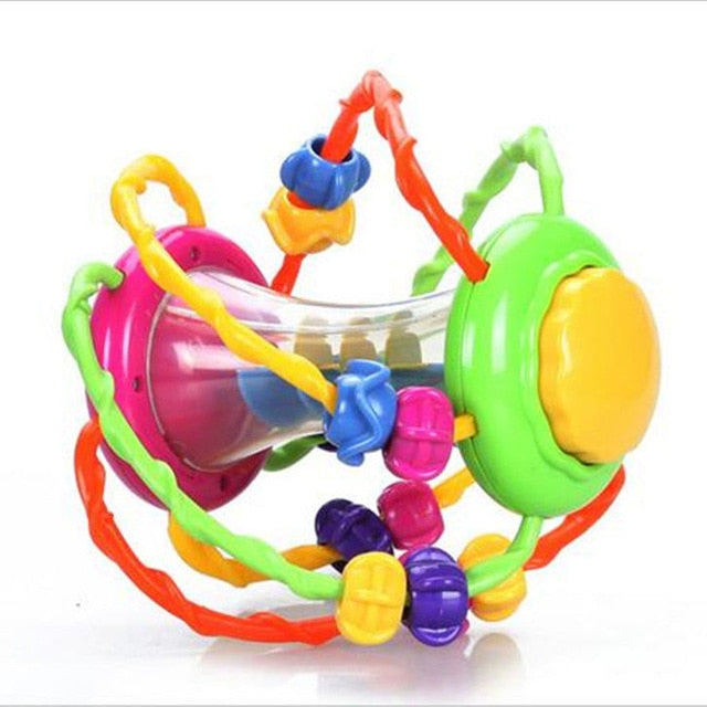 Baby Toys Activity Ball Baby Toys 0 12 Months Baby Rattle Ball Gnaw Grasp Educational Toys for Baby 0-12 Month Climb Learning