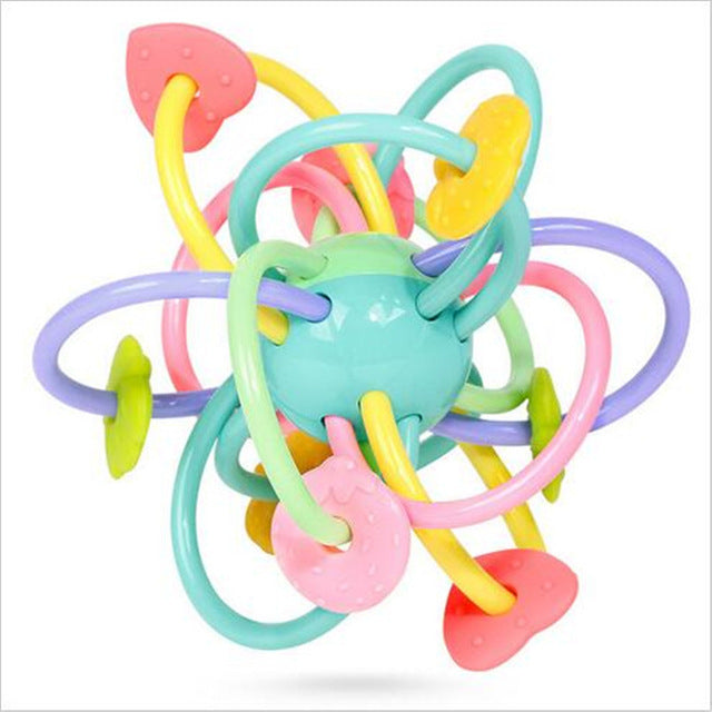 Baby Toys Activity Ball Baby Toys 0 12 Months Baby Rattle Ball Gnaw Grasp Educational Toys for Baby 0-12 Month Climb Learning